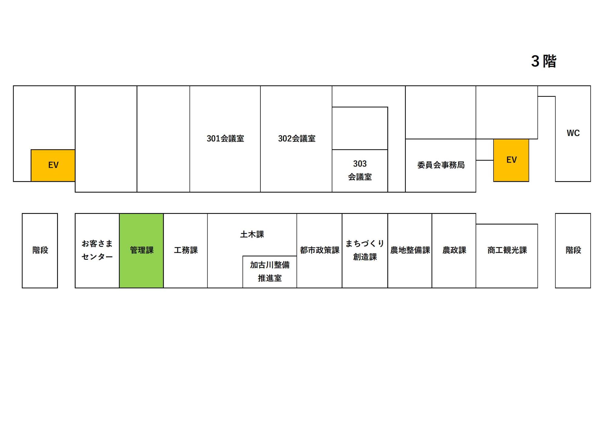 管理課案内図