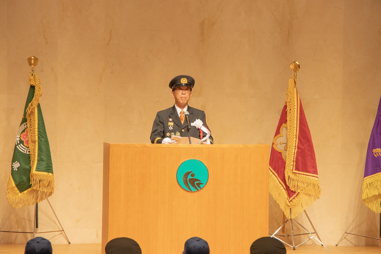 団長訓示