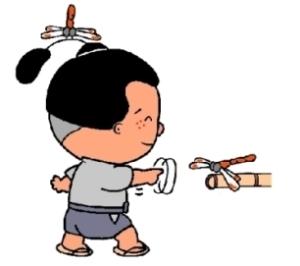 秋トンボとり