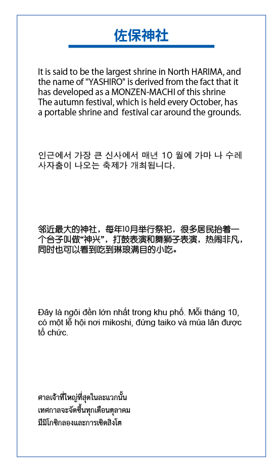 佐保神社多言語翻訳