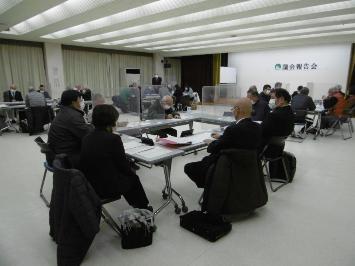 1月21日社公民館会場での様子