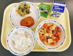 4月11日の学校給食