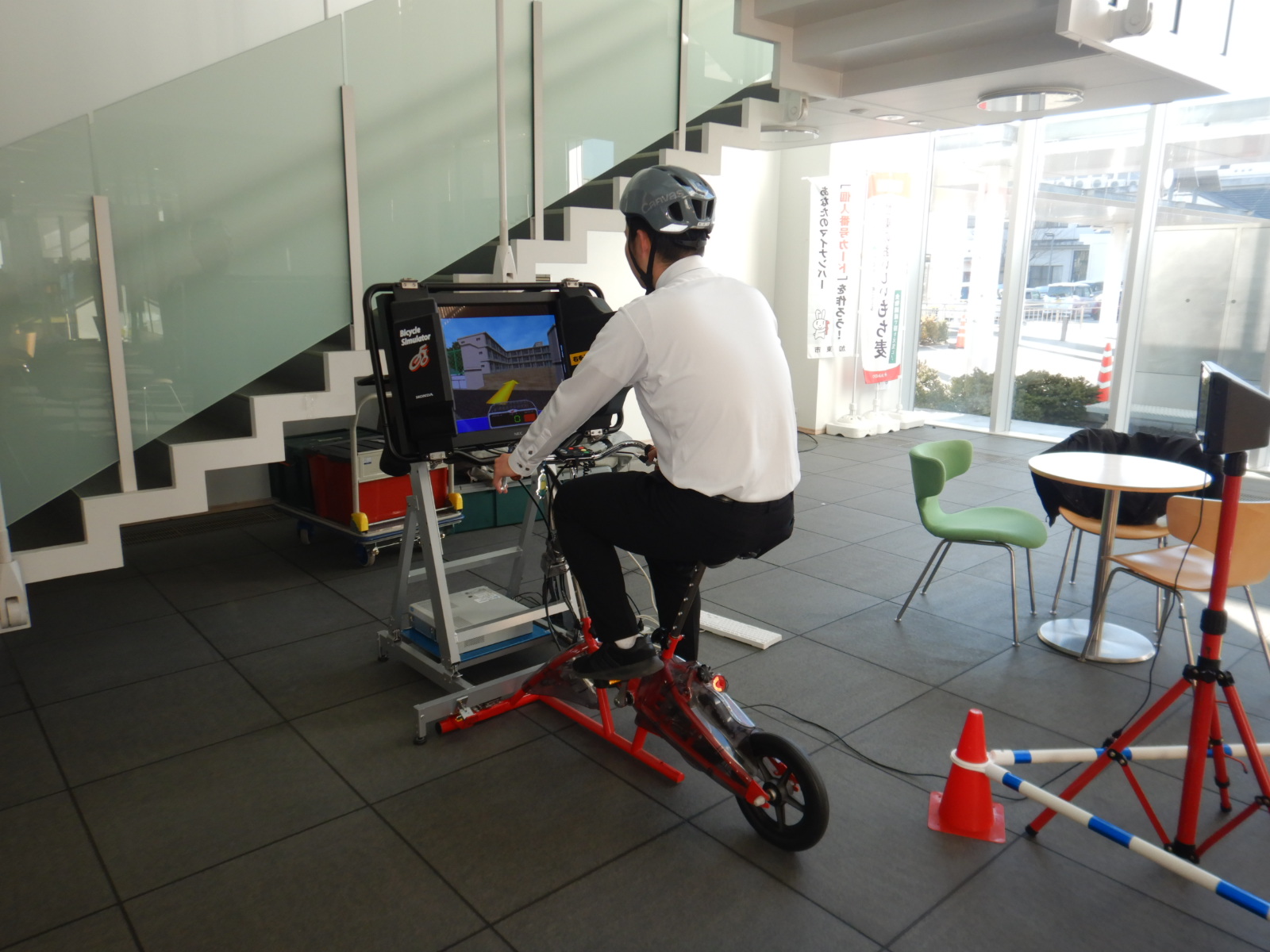 自転車シミュレータ―
