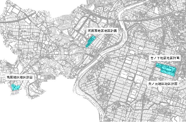 東播都市計画区域内図