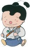 加東伝の助基本形のイラスト