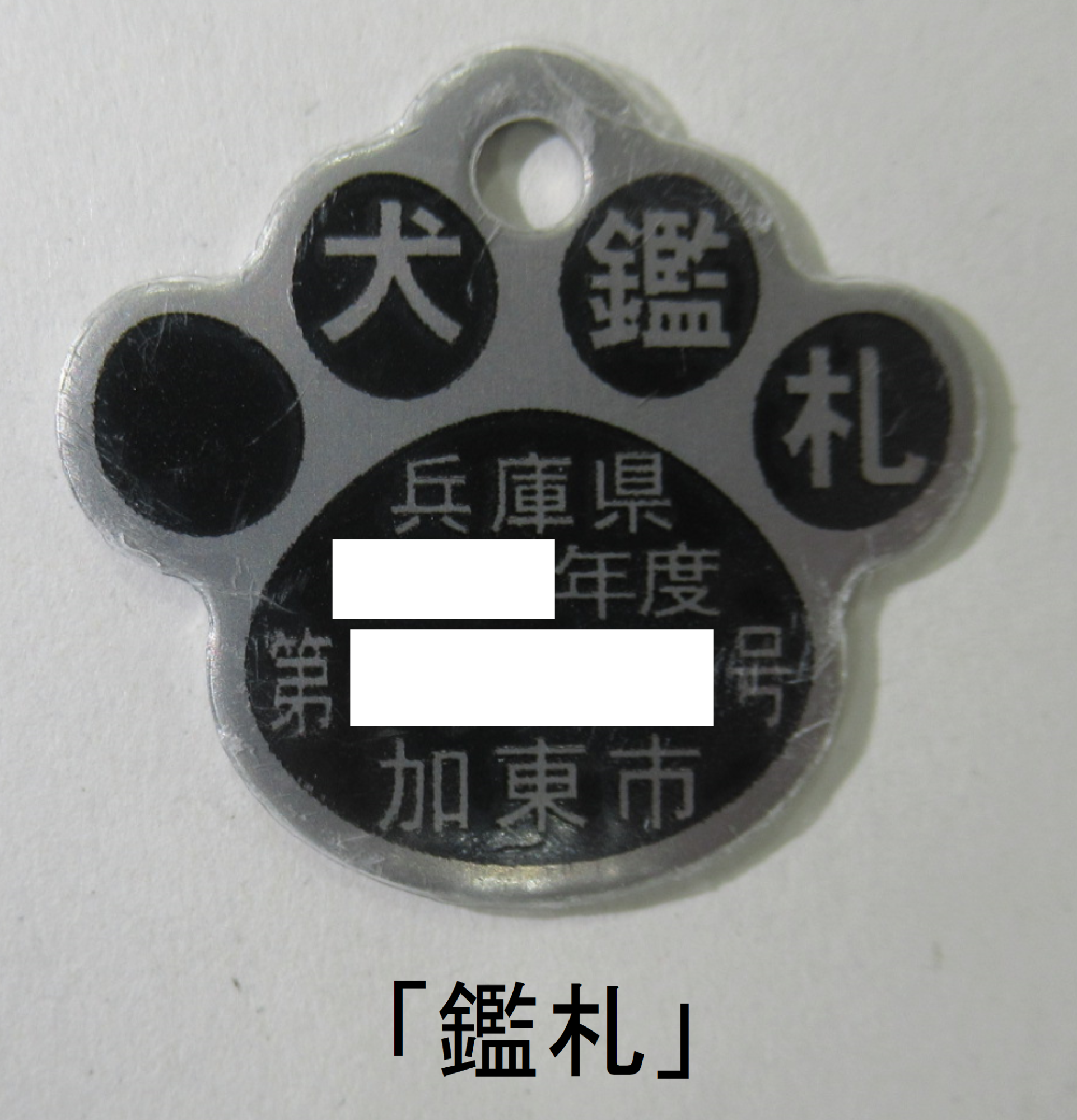 「鑑札」