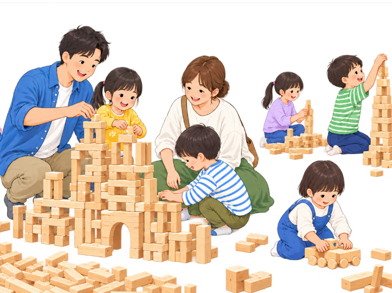 木のおもちゃ体験