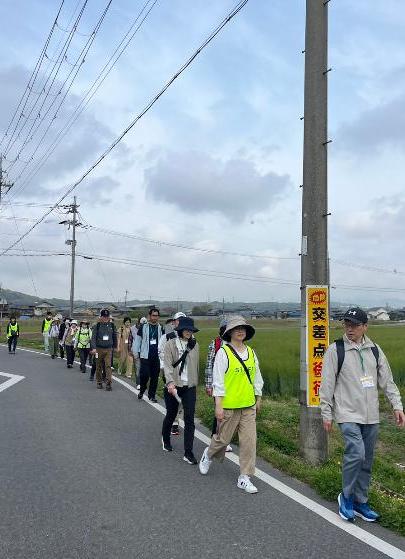 もち麦ウォーキング