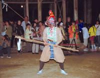 （写真）上鴨川神社神事舞