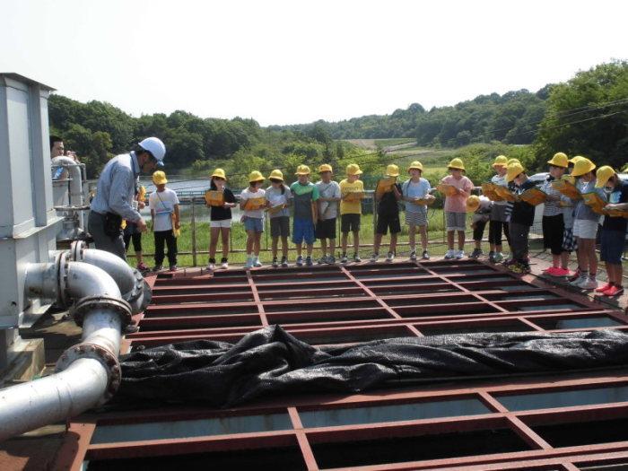 社小学校施設見学