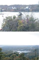 東条湖と秋津富士