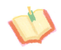 開いた本のイラスト