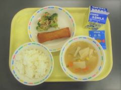 4月19日の学校給食