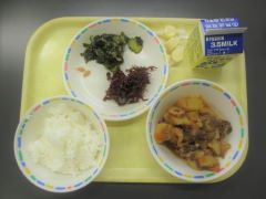 4月21日の学校給食