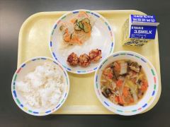 4月25日の学校給食