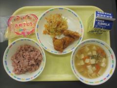 4月26日の学校給食