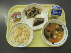 5月9日の学校給食