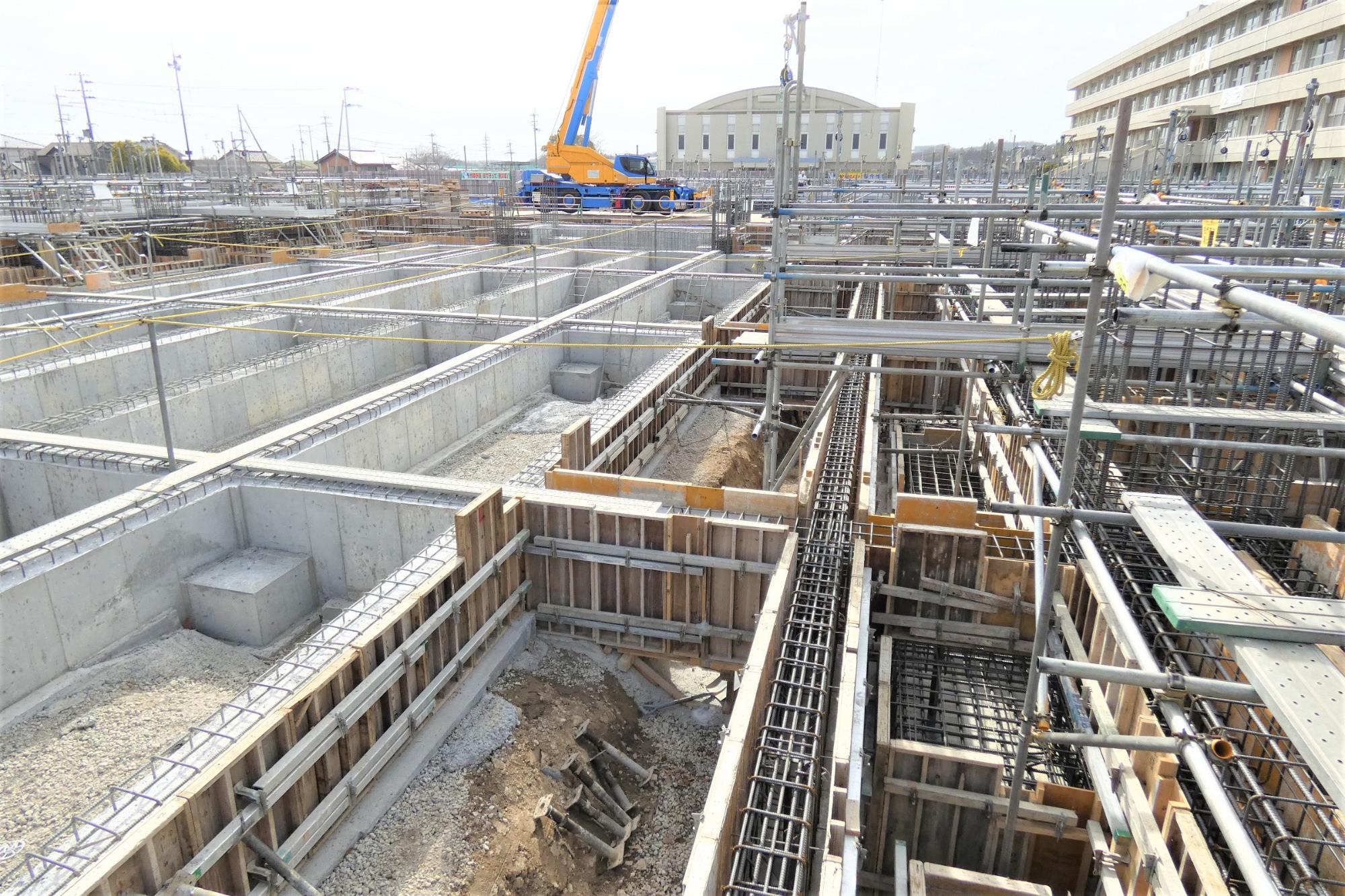 工事進捗　令和8年2月末　基礎型枠