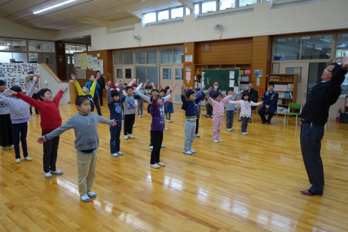 加東市立鴨川小学校 不審者対応避難訓練